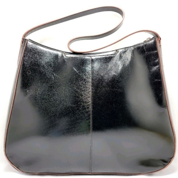 HOBO Brand Smooth Leather Shoulder Bag - Picture 1 of 11